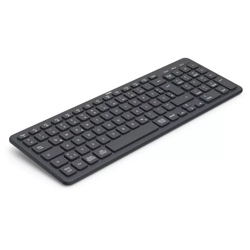 Teclado sem fios multi-dispositivo WK-300 preto