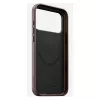 Capa para telemóvel Nomad Traditional Leather Case para iPhone 17 Pro Max, couro/alumínio/microfibra, compatível com 6,9 polegadas (castanho)