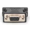 Adaptador DVI Assmann. DVI(24+5) - HD15 M/F. DVI-I Dual-Link. preto (AK-320504-000-S)