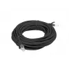 Lanberg PCU6-10CC-0500-BK cabo de rede patch Cat6 U/UTP, RJ-45 para RJ-45, 5 m, condutores CCA, 250 MHz, preto