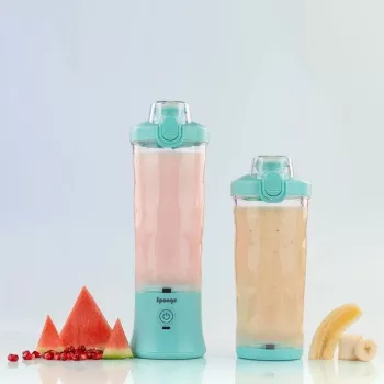 Batedeira com copo Sponge 0,6 l Turquesa