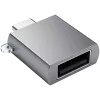 Adaptador Satechi USB-C para USB 3.0 Space Gray design elegante e alta qualidade - design compacto - - - (179979)