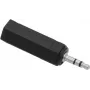 Adaptador de áudio Omnitronic jack de 3,5 mm macho para jack de 6,35 mm fêmea estéreo 3022631W