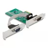 Placa adaptadora série PCIe DeLOCK 89555 - 2 x RS-232