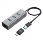Hub USB GRAUGEAR G-HUB4-AC