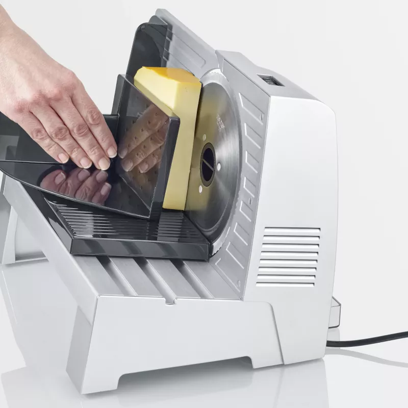 Máquina de cortar fiambre Severin AS 3917 Elétrica 150 W Cinzento Plástico