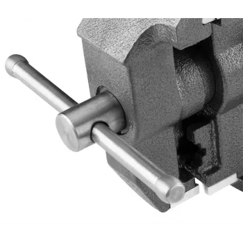 Torno de serralheiro orientável NEO tools 100 mm 360° – torno de bancada para serralharia, modelo 35-030
