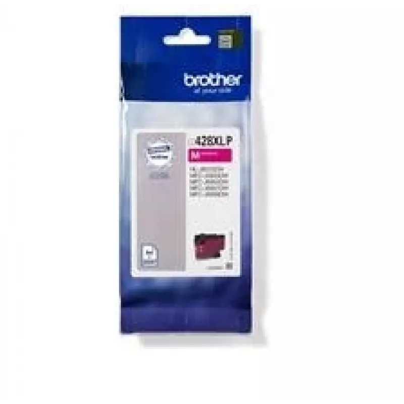 Cartucho de tinta Brother LC-428XLMP original magenta, até 5000 páginas