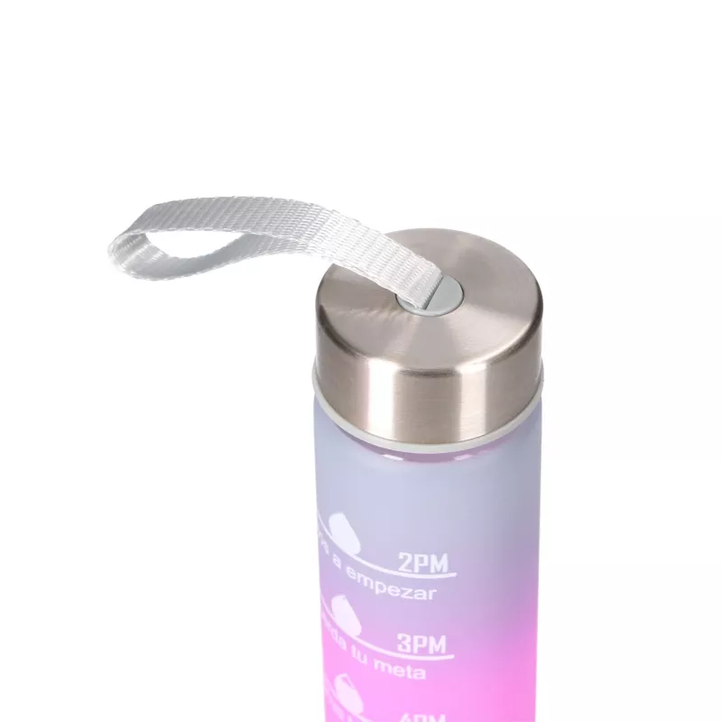 Extralink conjunto de garrafas de motivação 3W1 rosa-preto 2000ML+900ML+300ML