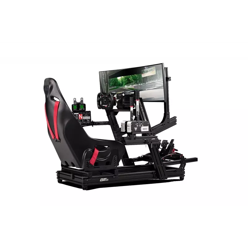 Suporte para monitor Next Level Racing NLR-E017 para ecrãs de 27–43 polegadas e 49 polegadas ultra-wide, braços ajustáveis, compatível com VESA