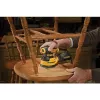 Lixadora excêntrica DeWalt DWE6423-QS, 280 W, 8.000–12.000 OPM, 2,6 mm de curso de lixagem, 1,28 kg
