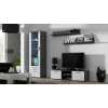 Suporte de TV para cama SOHO 140 cinzento/branco brilhante