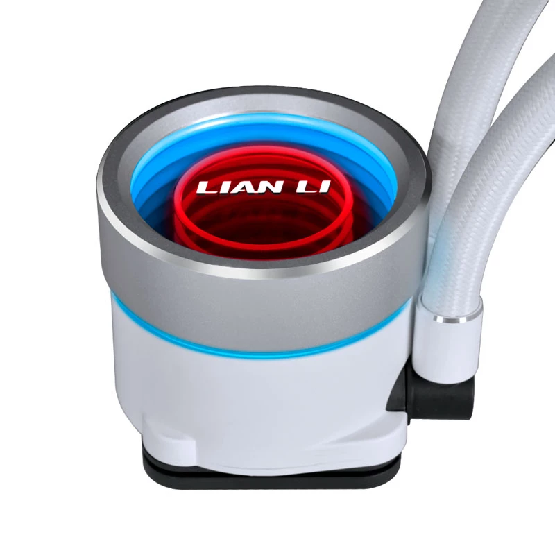Dissipador líquido All-in-One Lian Li Galahad II Trinity 12 cm branco