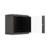 Rack de parede LANBERG WF03-5309-10B, 9U, 500×350×540 mm, carga máx. 60 kg, preto