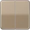 JUNG CD 595 GB - bronze - dourado - 4072.02 LED - 4072.01 LED