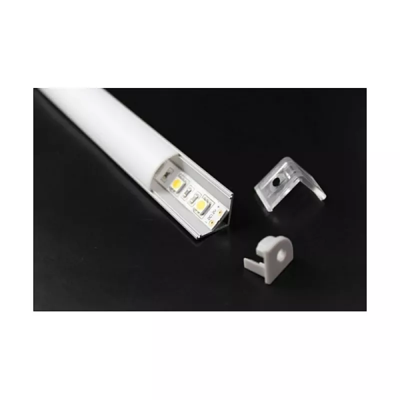 Synergy 21 S21-LED-PR20197 - perfil modular - branco - alumínio - 2 m (S21-LED-PR20197)