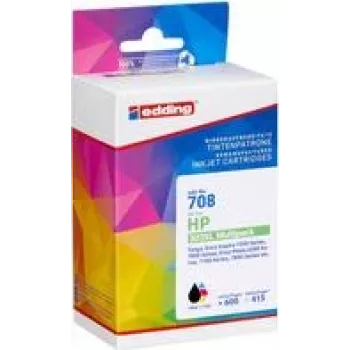 EDDING EDD-708 preto color cartuchos de tinta compatíveis com HP 303XL T6N04AE/T6N03AE