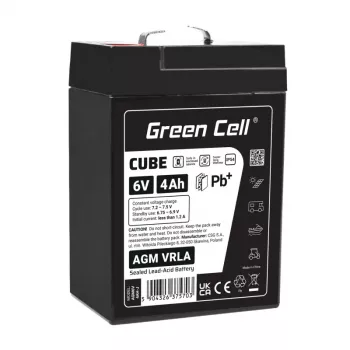 Bateria AGM VRLA 6V 4Ah IP54