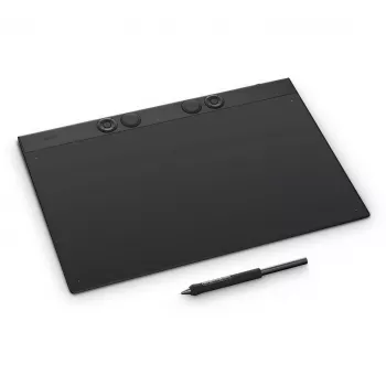 Mesa digitalizadora Wacom Intuos Pro Large preta 349 x 195 mm USB/Bluetooth