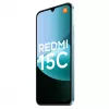 Smartphone Xiaomi Redmi 15C 6,9 polegadas 4 GB RAM 128 GB armazenamento verde menta, 6000 mAh, câmara traseira 50 MP, Helio G81-Ultra