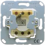 JUNG 134.28 - interruptor de chave - 2P - metálico - 250 V - 50 - 60 Hz - 10 A