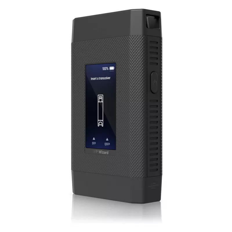 Ubiquiti UACC-SFP-Wizard Reprograme, teste e desbloqueie instantaneamente a compatibilidade universal para todos os módulos óticos com diagnósticos completos e atualizações OTA
