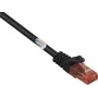 Cabo de rede patch RJ45 RF-5044002 CAT 6 U/UTP 10,00 m preto sem halogéneos (RF-5044002)