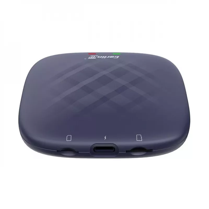 CARLINKIT Adaptador sem fios AI Box com Android 13 – 8 GB + 128 GB para autorrádios originais com CarPlay, azul