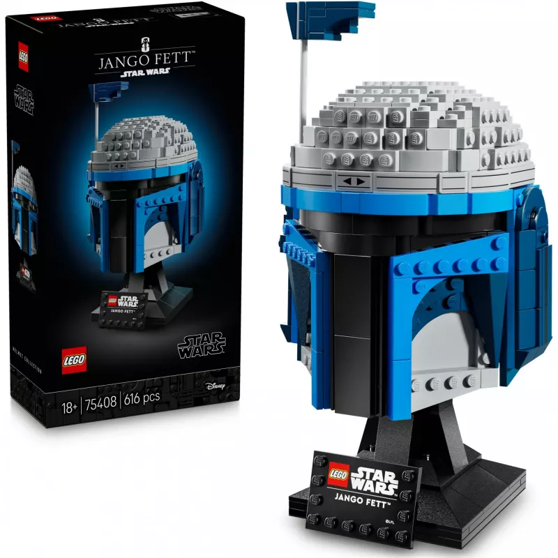 LEGO Star Wars 75408 Capacete de Jango Fett, 616 peças, 18+