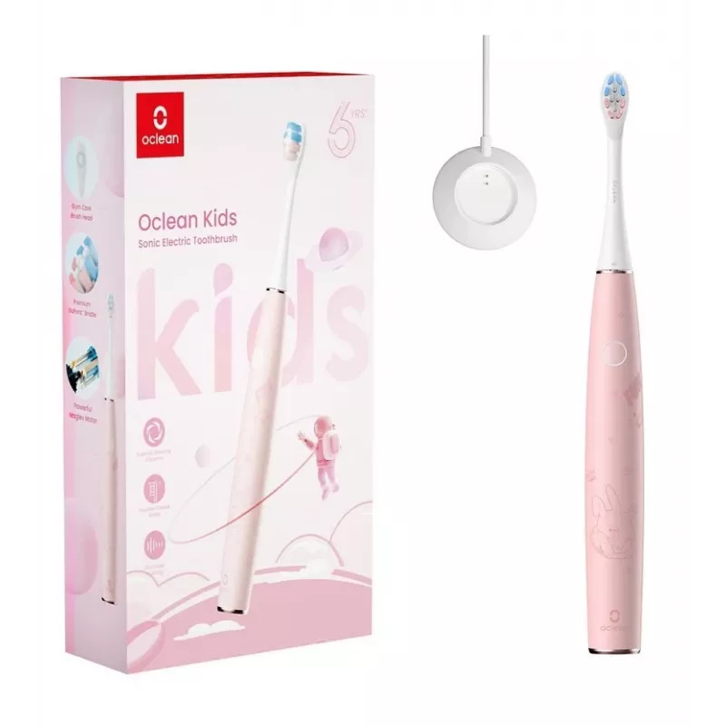 Escova de dentes sónica Oclean KIDS rosa