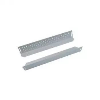 Triton RAC-NL-X01-X1 Calhas de carga pesada 380mm, para profundidade de armário 600mm, cinzento