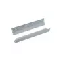Triton RAC-NL-X01-X1 Calhas de carga pesada 380mm, para profundidade de armário 600mm, cinzento