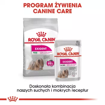 Comida húmida para cães Royal Canin Exigent Meat Universal 12×85 g — aves, adultos, para cães exigentes