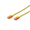 Cabo de rede Digitus CAT 6 U/UTP RJ-45 3m Amarelo