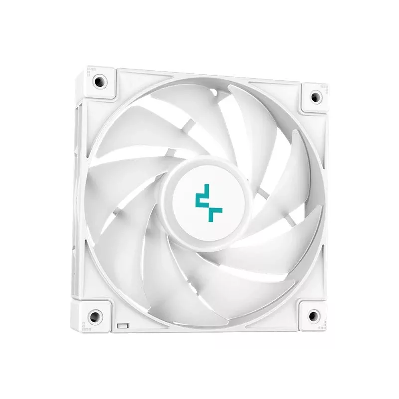 Refrigeração líquida All-in-One DeepCool LS720 WH 12 cm 500–2250 rpm 32,9 dB