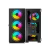 Caixa para PC SAVIO Raptor X1 ARGB vidro/mesh preto