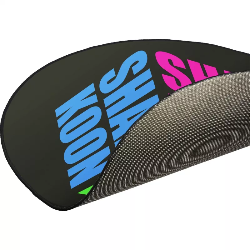 Tapete para cadeira Sharkoon SKILLER SFM11 Cube azul verde rosa poliéster 1200x1200x5mm