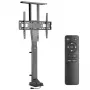 Maclean MC-866 elevador elétrico de TV para 37-65 polegadas (94-165,1 cm), comando, VESA até 600×400, máx. 50 kg, preto