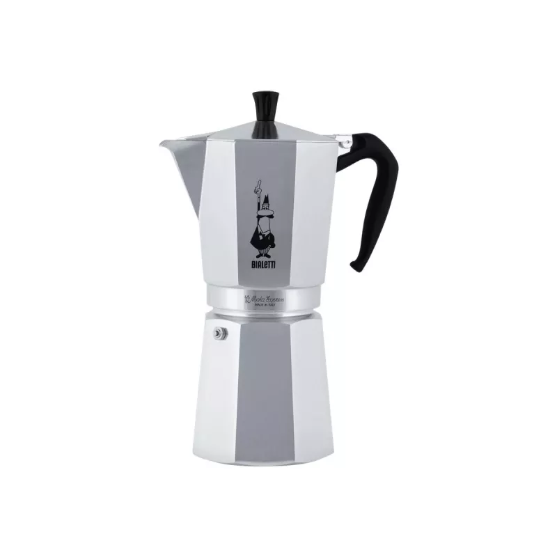Bialetti Moka Express - prateado - alumínio - para 18 chávenas