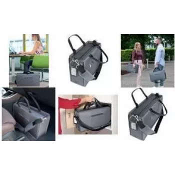 Mala de ombro Sigel Desk Sharing Bag BA413 cinzento-escuro unissexo grande