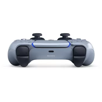 Comando sem fios Sony DualSense para PlayStation 5 — bateria de iões de lítio incorporada, giroscópio, vibração háptica, altifalante, jack de 3,5 mm, prateado