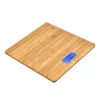 Jata HBAS1489 balança de casa de banho eletrónica, 180 kg, graduação de 100 g, plataforma de bambu prensado, ecrã LCD