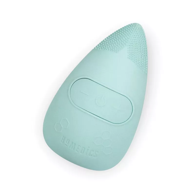 Escova de limpeza facial Homedics FAC-350-EUA Honeycomb Silicon, cabeça de silicone em favo para limpeza suave