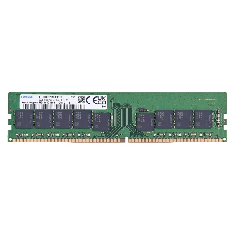 Samsung M391A4G43AB1-CWE módulo de memória 32 GB 1 x 32 GB DDR4 288 pinos DIMM ECC