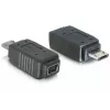 Adaptador USB micro-B macho para Mini-USB 5 pinos DeLOCK 65063
