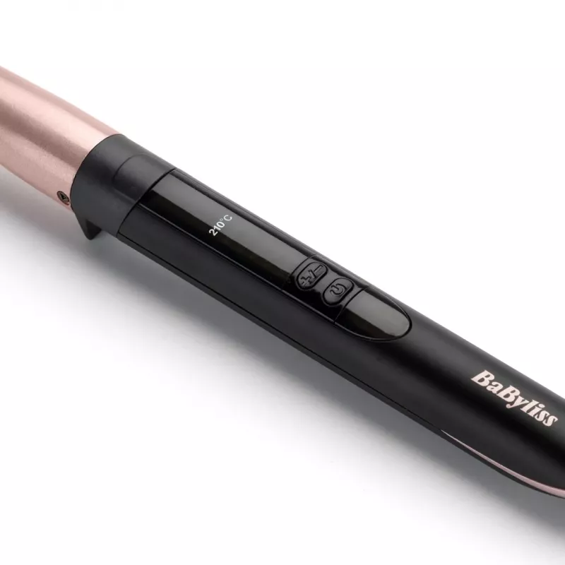 BaByliss Conical Wand ferro de caracóis quente preto, rosa 98.4 (2.5 m)