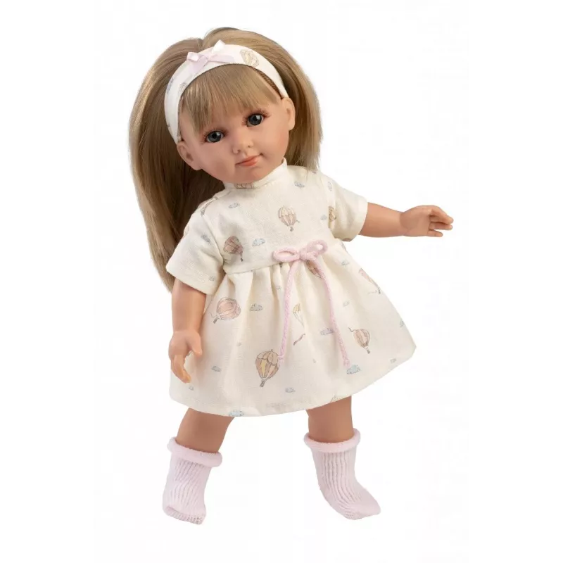 Boneca Llorens Elena 35 cm — características realistas, corpo macio