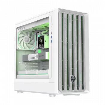 Caixa Gamemax | CLAW 460 WH | branco | Mid-Tower | fonte de alimentação não incluída