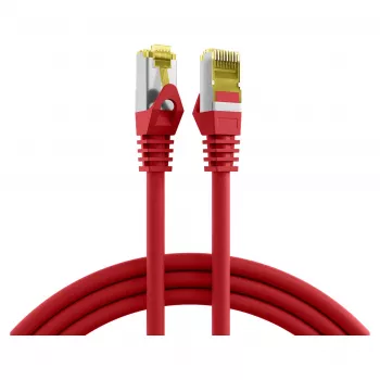 EFB-Elektronik cabo de rede RJ45 Cat.6A S/FTP LSZH Cat.7 cabo bruto vermelho 0,15 m fabricante: EFB Elektronik (MK7001.0,15R)