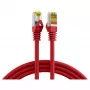 EFB-Elektronik cabo de rede RJ45 Cat.6A S/FTP LSZH Cat.7 cabo bruto vermelho 0,15 m fabricante: EFB Elektronik (MK7001.0,15R)